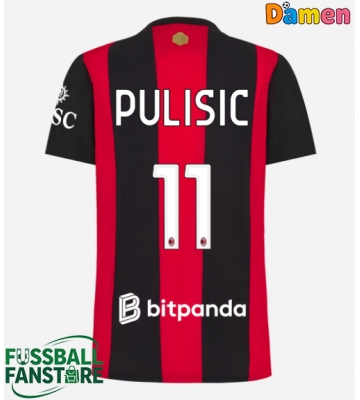 AC Milan Christian Pulisic #11 Replik Heimtrikot Damen 2026-27 Kurzarm